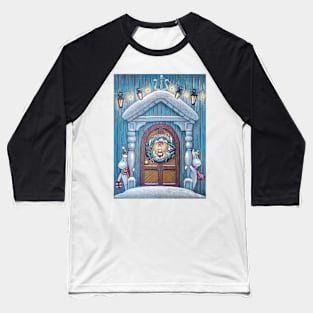 Scandinavian Christmas door Baseball T-Shirt